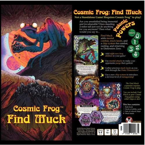 Cosmic Frog: Find Muck - разширение за настолна игра