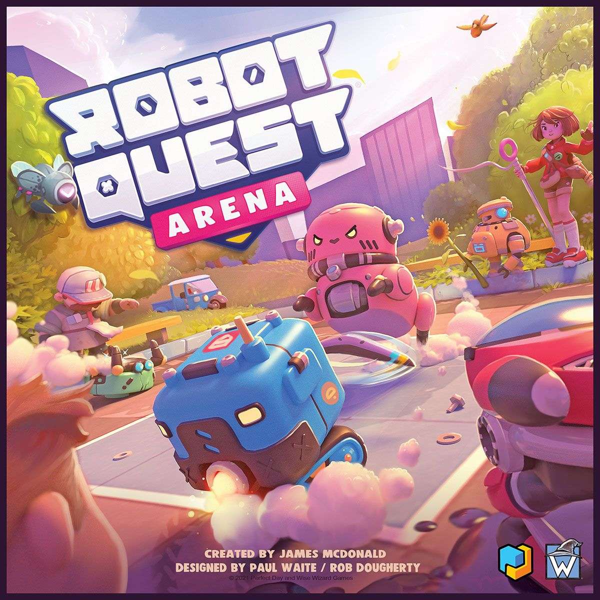 Robot Quest Arena - настолна игра
