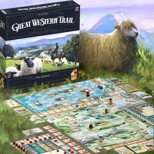 Great Western Trail: New Zealand - настолна игра