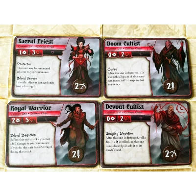 Summoner Wars (Second Edition): Crimson Order Faction Deck - разширение за настолна игра