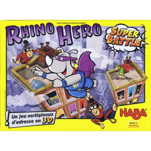 Битката на Супер Рино (Rhino Hero: Super Battle) - настолна игра