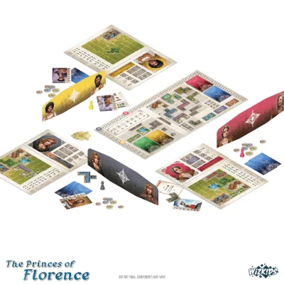 The Princes of Florence (2023 Edition) - настолна игра