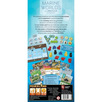 Ark Nova: Marine Worlds - разширение за настолна игра