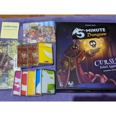 5-Minute Dungeon: Curses! Foiled Again! - разширение за настолна игра