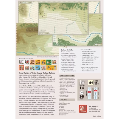 Great Battles of Julius Caesar: Deluxe Edition - настолна игра