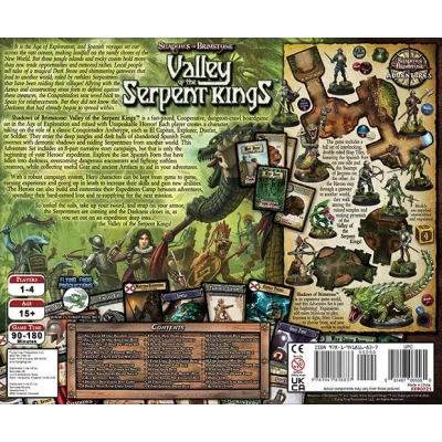 Shadows of Brimstone: Valley of the Serpent Kings - настолна игра