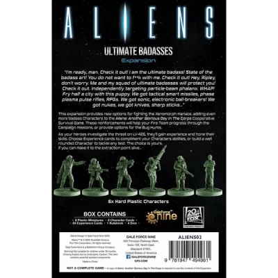 Aliens: Another Glorious Day in the Corps – Ultimate Badasses - разширение за настолна игра