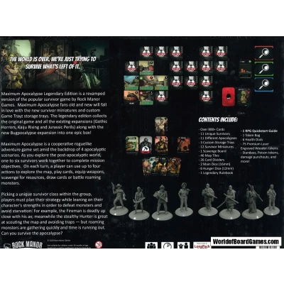 Maximum Apocalypse: Legendary Edition - настолна игра