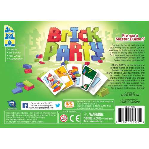 Brick Party - настолна игра