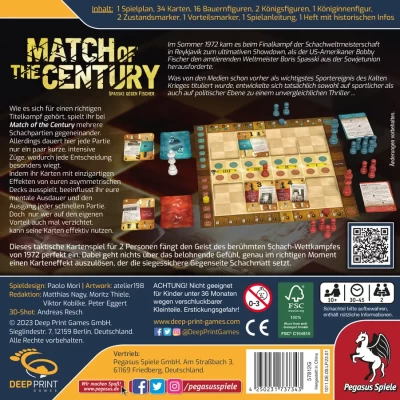Match of the Century - настолна игра