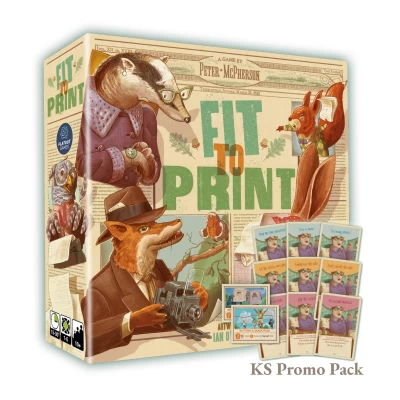 Fit to Print (Kickstarter Edition) - настолна игра