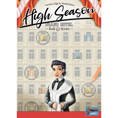 High Season: Grand Hotel Roll & Write - настолна игра