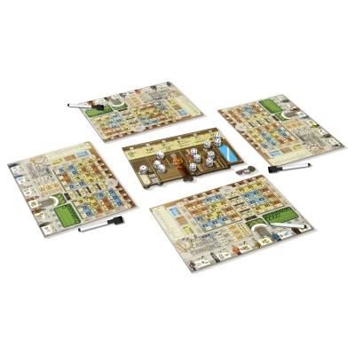 High Season: Grand Hotel Roll & Write - настолна игра
