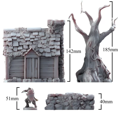 Oathsworn: Into the Deepwood - Terrain Box