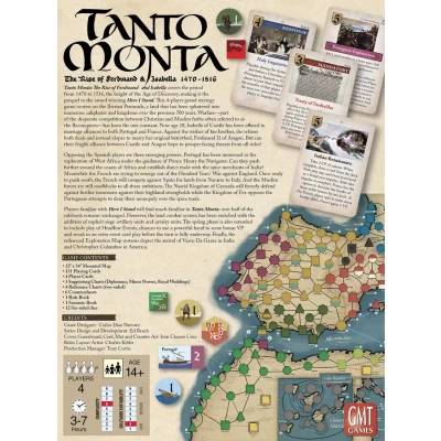Tanto Monta: The Rise of Ferdinand and Isabella - настолна игра