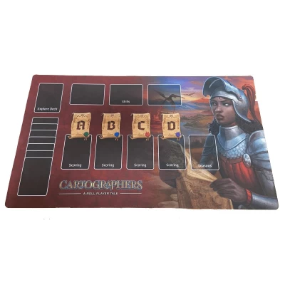 Cartographers: A Roll Player Tale – Playmat (Red)