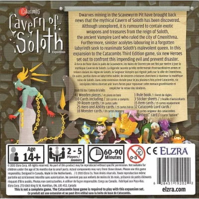 Catacombs: Cavern of Soloth (Third Edition) - разширение за настолна игра