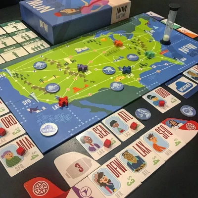 Now Boarding (Second Edition) - настолна игра