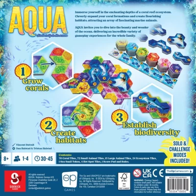 AQUA: Biodiversity in the Oceans - настолна игра