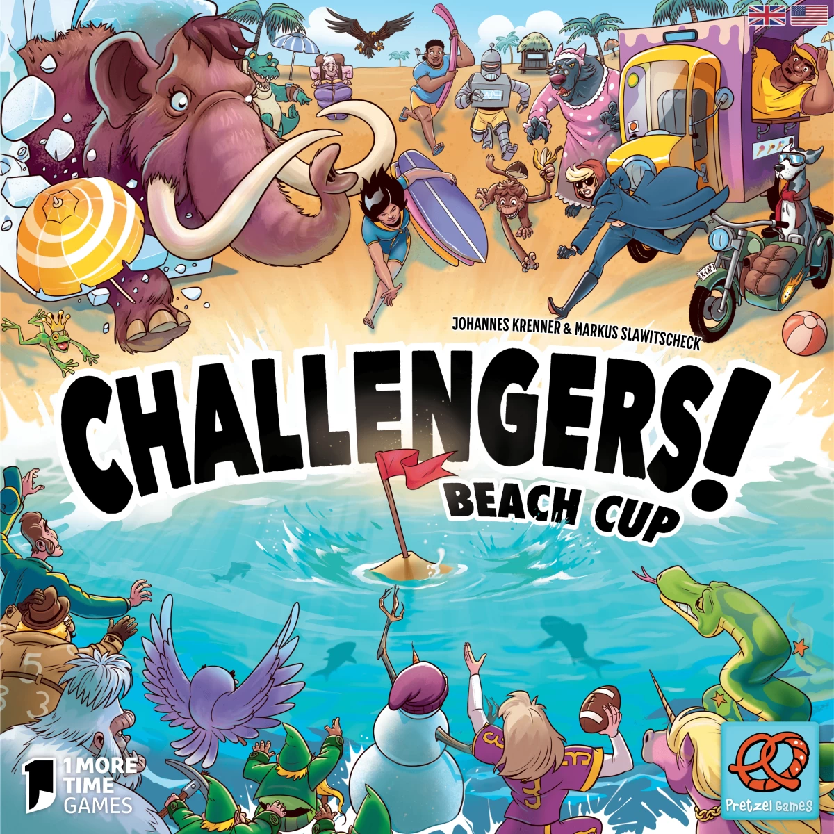 Challengers! Beach Cup - настолна игра