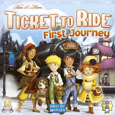 Ticket to Ride: First Journey (Europe) - настолна игра