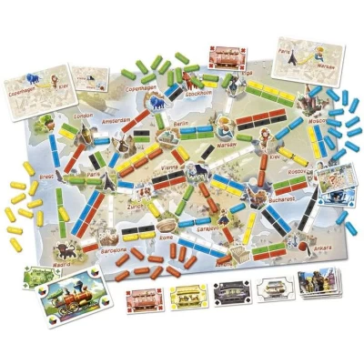 Ticket to Ride: First Journey (Europe) - настолна игра