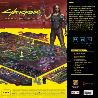 Cyberpunk 2077: Gangs of Night City - настолна игра