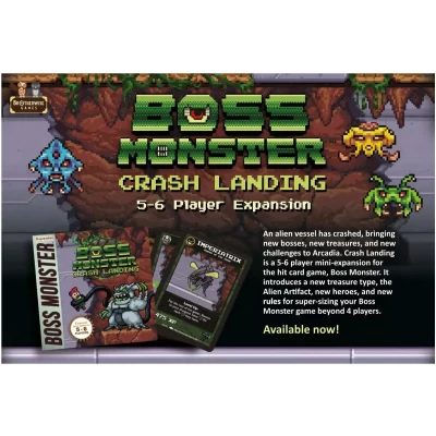 Boss Monster: Crash Landing - разширение за настолна игра
