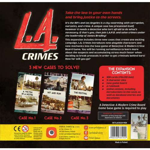 Detective:  L.A. Crimes - разширение за настолна игра