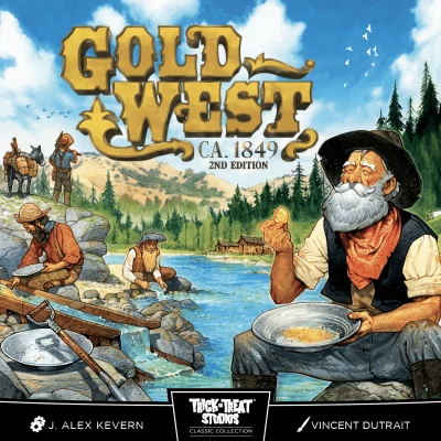 Gold West (Second Edition) - настолна игра