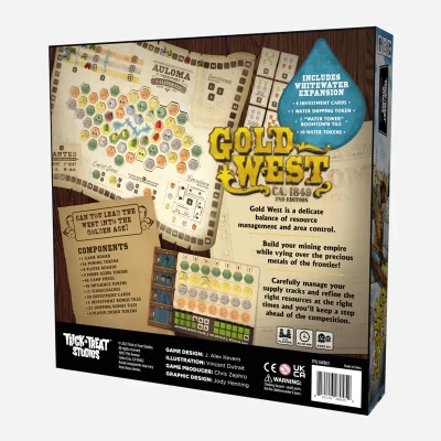 Gold West (Second Edition) - настолна игра