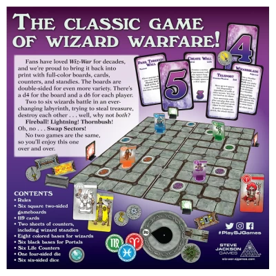 Wiz-War (9th Edition) - настолна игра