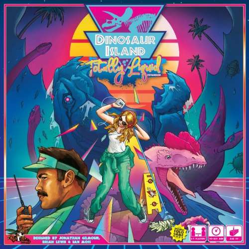 Dinosaur Island: Totally Liquid - разширение за настолна игра