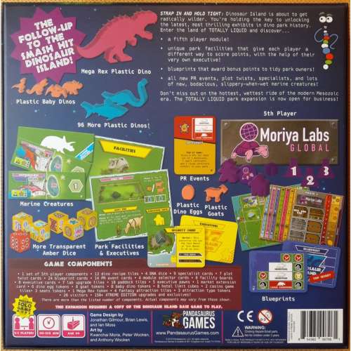 Dinosaur Island: Totally Liquid - разширение за настолна игра