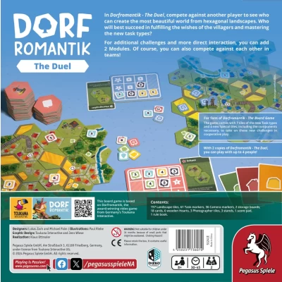 Dorfromantik: The Duel - настолна игра
