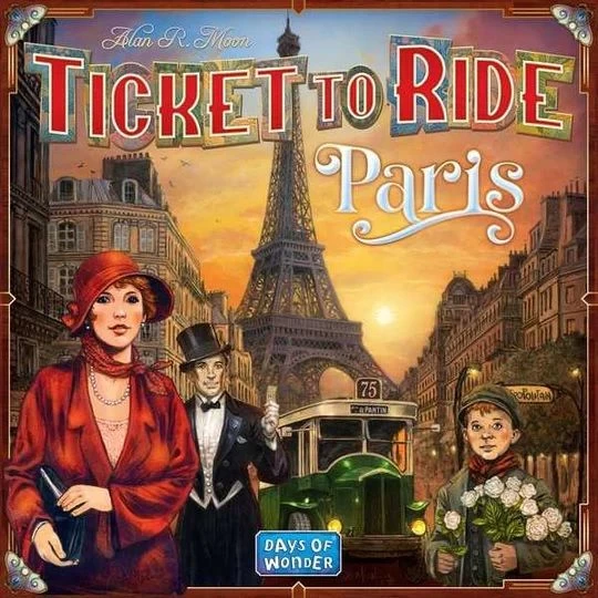 Ticket To Ride: Paris - настолна игра