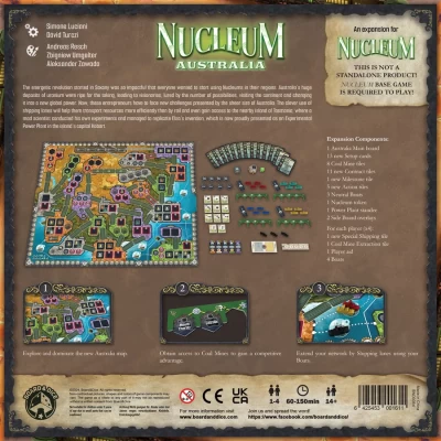 Nucleum: Australia - разширение за настолна игра