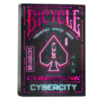 Bicycle Cyberpunk Cyber City Playing Cards - карти за игра