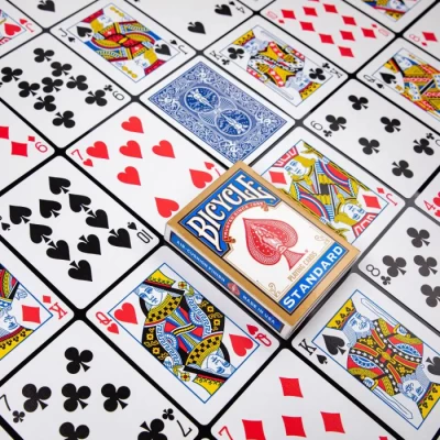Bicycle Gold Standard Blue Playing Cards - карти за игра