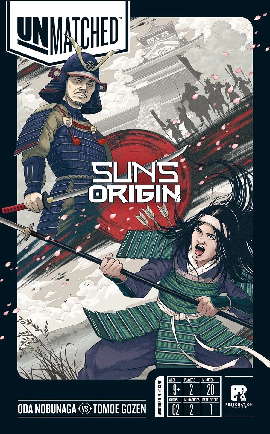 Unmatched: Sun's Origin - настолна игра