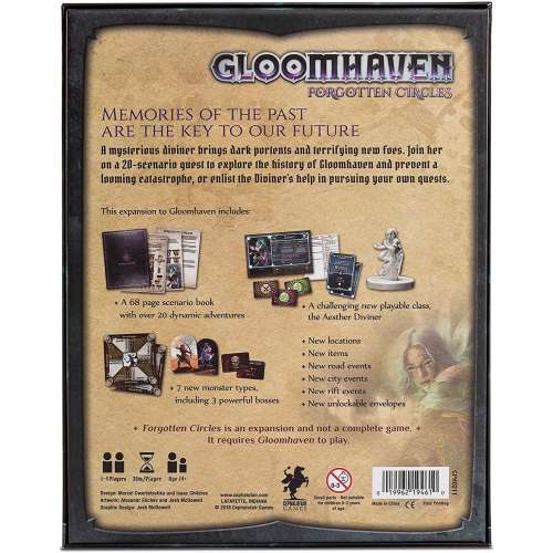 Gloomhaven: Forgotten Circles - разширение за настолна игра