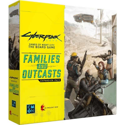 Cyberpunk 2077: Gangs of Night City –  Families and Outcasts - разширение за настолна игра