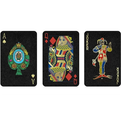 Waddingtons Black and Gold Number 1 Playing Cards - карти за игра