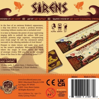 Sirens - настолна игра