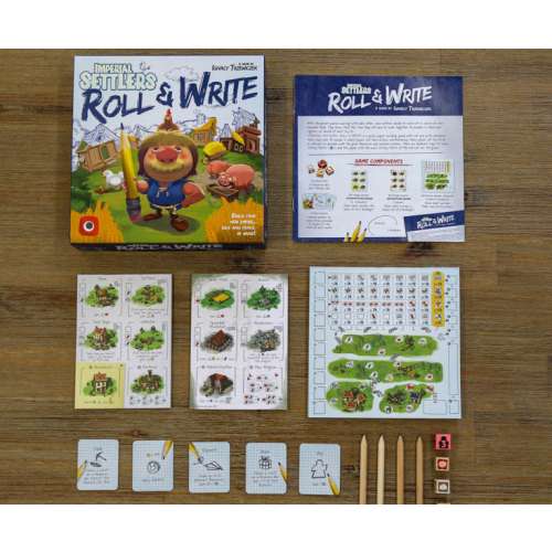 Imperial Settlers: Roll & Write - настолна игра