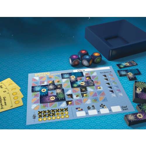 Lanterns Dice: Lights in the Sky - настолна игра