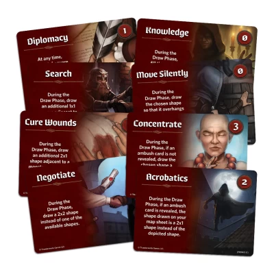 Cartographers: Skills Mini Expansion 1 - разширение за настолна игра
