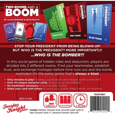 Two Rooms and a Boom - настолна игра