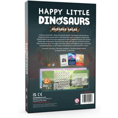 Happy Little Dinosaurs: Hazards Ahead - разширение за настолна игра
