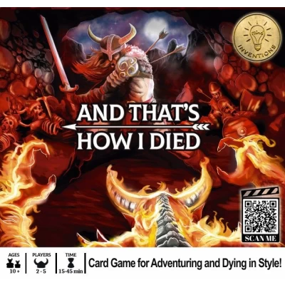 And That's How I Died - настолна игра